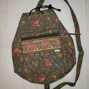 Vera Bradley Vintage Sling Backpack, Forest